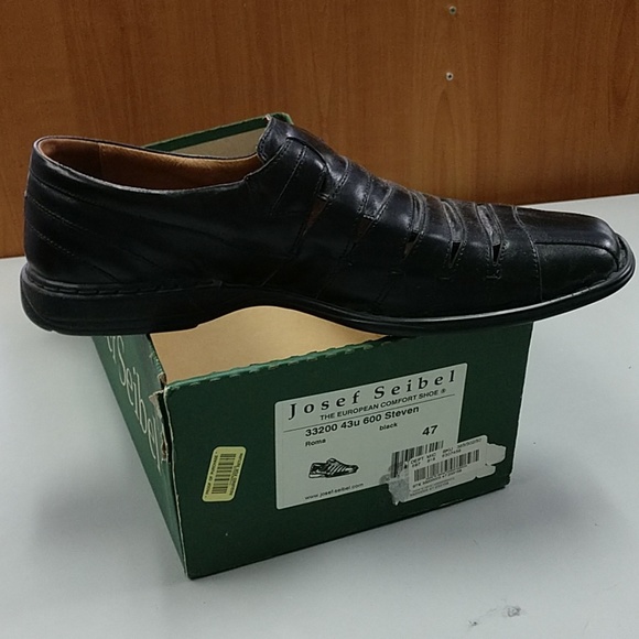 josef seibel black shoes